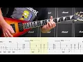 HIGH SPEED DIRT - Megadeth Guitar TAB | Lesson | Cover | Tutorial