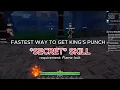 FASTEST WAY TO GET *SECRET* SKILL IN GRAND BLUE ROBLOX
