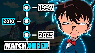 how to watch detective conan movies in the right order 