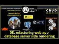 08 Tutorial to refactor the database - web