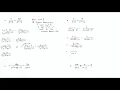 5b 2 Addition and Subtraction of Rational Functions Examples