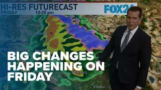 Rain on the way for Friday