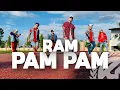 Download Lagu RAM PAM PAM by Natti Natasha ft Becky G | Zumba | Cumbiaton | TML Crew Kramer Pastrana