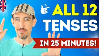 ALL 12 Verb Tenses In English EXPLAINED 