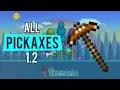 Terraria All 1 2 Pickaxes Normal Hardmode
