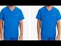 Healing Hands Men s Scrubs Top 3 Pocket V-Neck Athletic Fit Scrubs for Men HH360 Steven Mens Scrubs