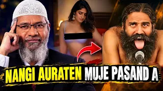 Baba Ramdev Ke Fahash Bayan Par Dr Zakir Naik Ka Munh Tor Jawab | Qaaf TV