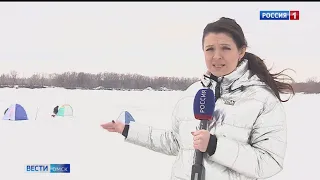 Омские спасатели вышли в рейд по насиженным местам рыбаков