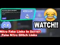 Discrod fake nitro glitch links
