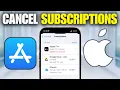 How To Cancel Apple iPhone Subscriptions