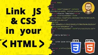 How to add CSS Javascript to your HTML
