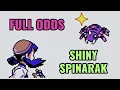 Lagu Full odds shiny Spinarak in Pokémon Crystal [virtual console]