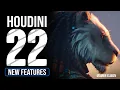 Houdini 22 - ALL New AMAZING Features Major Upgrades