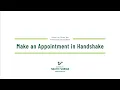 Handshake Appointment Tutorial