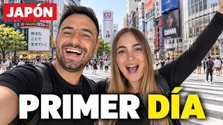Llegamos a JAPÓN 🇯🇵 Nuestro PRIMER DÍA en Tokio