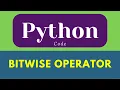 Bitwise Operation in Python Code