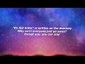 Alex G - Treehouse (Lyrics) - "Do Not Enter is written on the doorway"
