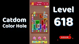 Catdom Color Hole Level 618 Screenshot