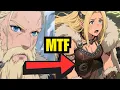MTF Pregnant Genderbend Viking Man asked for a son but Loki took it too literally Transformation