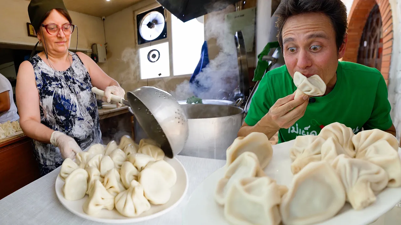 Worlds Best Dumplings!!  How You Eat Them is Totally UNEXPECTED!