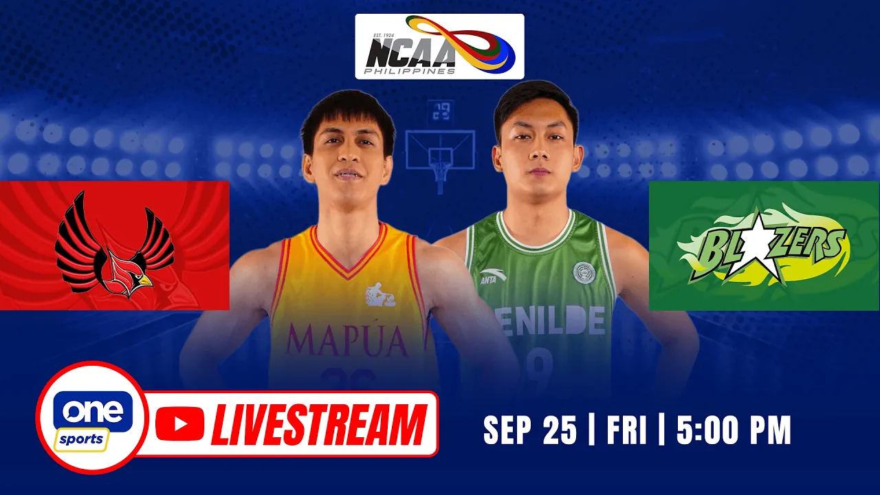 LIVE: MAPUA vs BENILDE | NCAA SEASON 102 MEN’S BASKETBALL | SEP 25, 2026 2026-09-25 10:52
