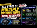 ARM LPC2148 Assembly All Multiplication Instructions Explained MUL MLA SMULL SMLAL in Keil
