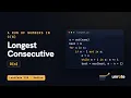 Longest Consecutive Sequence LeetCode 128 O n from zero