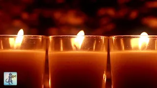 Burning Candle Meditation Relaxing Music For Sleep Study 