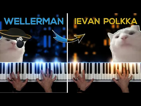 Download MP3 Wellerman vs Ievan Polkka! PIANO BATTLE