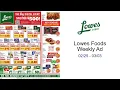 Lowes Foods Weekly Ad -