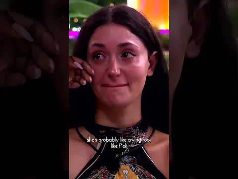 It’s okay to cry 🥺 #LoveIslandUSA #LoveIsland #LeahKateb #Shorts