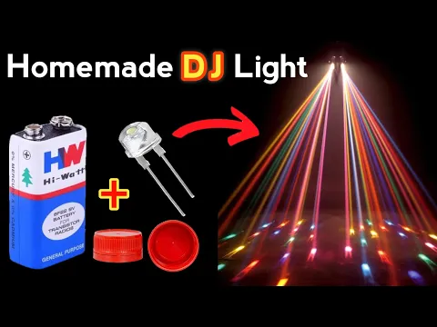 Download MP3 How to make DJ Light at home 🚨|| घर पर बनाए DJ लाईट #djlight #rkideas