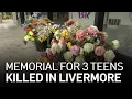 Memorial Set Up to Raise Money for Families of 3 Livermore Teens Killed in Crash Last Month