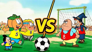 A Troca de Figurinhas -  Jogando Futebol com Os Craques da Seleção - Barril, Rafa e Cabeção