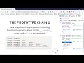 JavaScript Prototypes and Classes