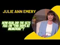 Julie Ann Emery on how the sets made the actors feel on Five Days at Memorial
