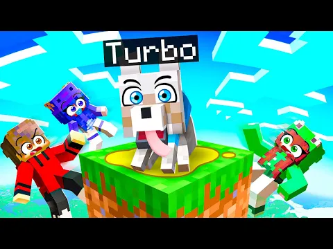 Video Thumbnail: Fingí ser un PERRO BEBÉ en UN SOLO BLOQUE de Minecraft!
