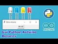 Python and Arduino Graphical User Interface GUI Widget Button