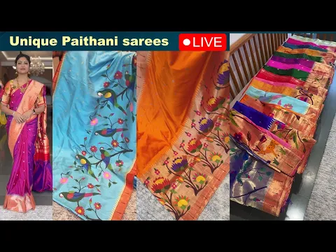 Download MP3 Unique Paithani sarees With PRICES | Teja Sarees @brideessentials #paithanisaree