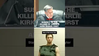 Suspect in the killing of Charlie Kirk makes first court appearance