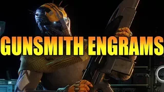 Gunsmith Engram Guide Destiny 2