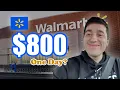 Is 800 POSSIBLE in ONE DAY on Walmart Spark