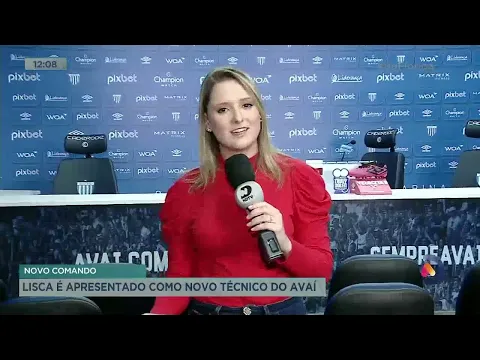 Lisca é apresentado como novo técnico do Avaí