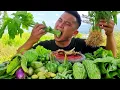 Download Lagu MUKBANG 13 MACAM LALAPAN MENTAH + SAMBAL TERASI