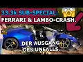 Lagu Ferrari \u0026 Lambo-Crash: Die Auflösung! \u0026 BMW-Fahrer greift Opel-Fahrerin TÄTLICH an! Polizeieinsatz!