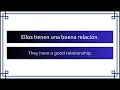 Use the verb TENER in Spanish TO HAVE