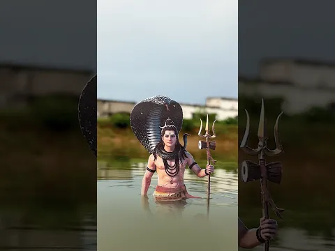 Creative Special Shiv ji ❤️🔱🙏 Videography idea with mobile #shorts #creative #bholenath #edit