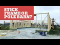 Stick Frame or Pole Barn - Material Costs 36x48
