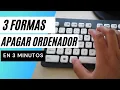 Como Apagar ORDENADOR y REINICIAR COMPUTADORA con Teclado y Sin raton en Windows