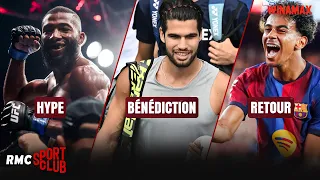 LE TRAIN DU MMA, LA BÉNÉDICTION ALCARAZ ET LE BARÇA FAVORI DE LA LDC ! RMC SPORT CLUB S3E01